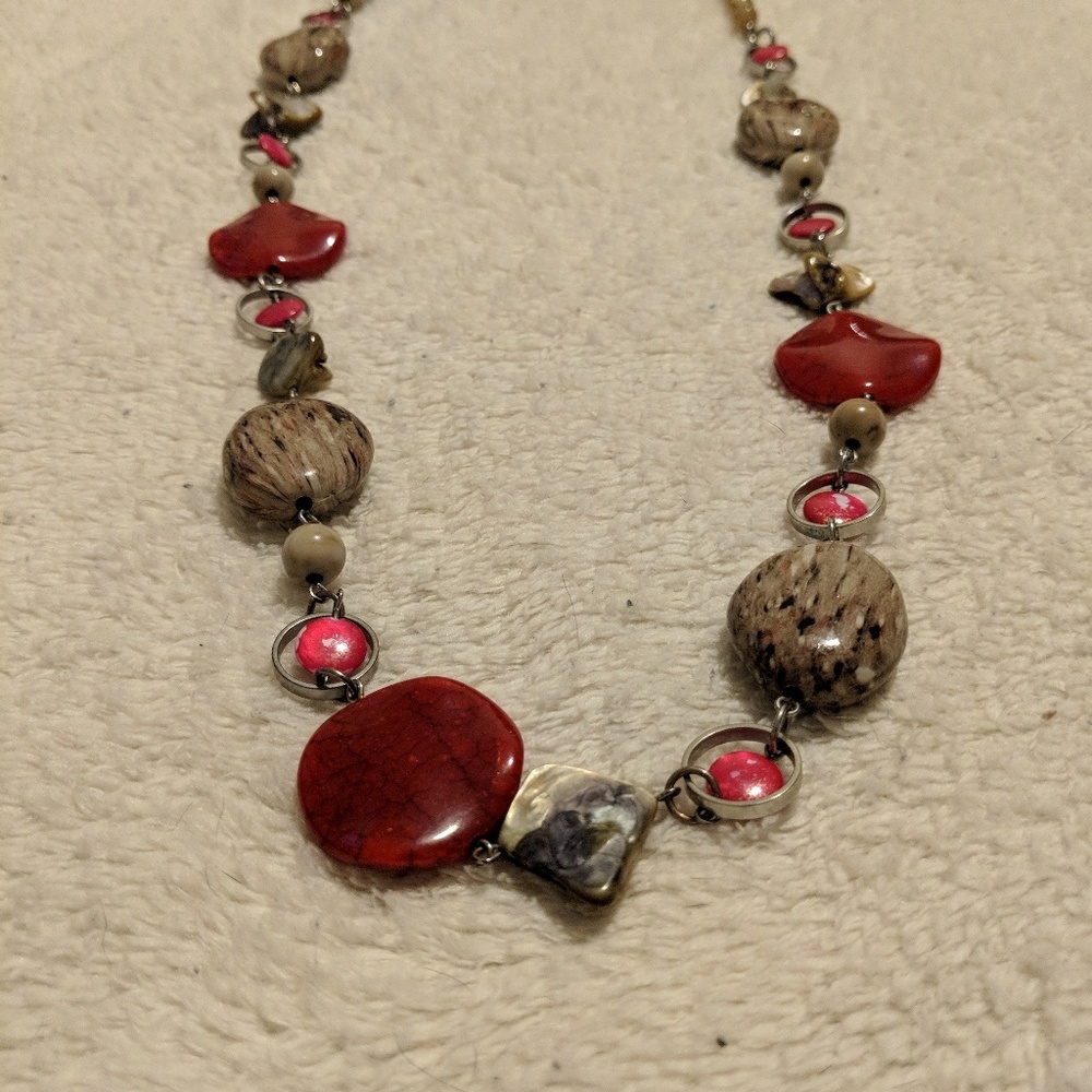 Red Stone Necklace